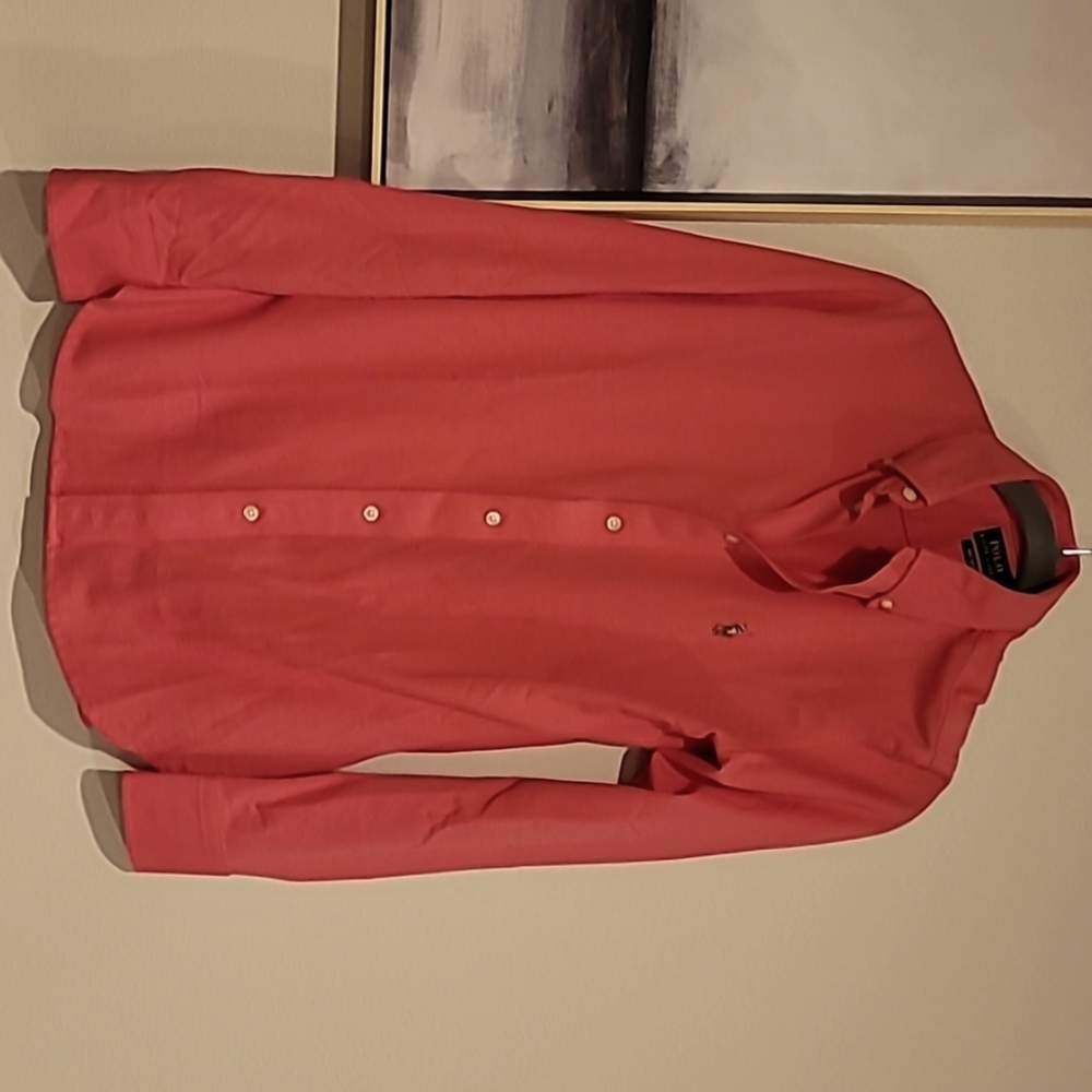 Ralph Lauren Knit Oxford Button Up